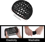 WLLHYF Wig Cap Thick Long Hair Caps Adjustable Net Mesh Braided Weaving Making - Image 8
