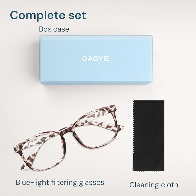 Gaoye Leopard Blue Light Glasses - Image 7