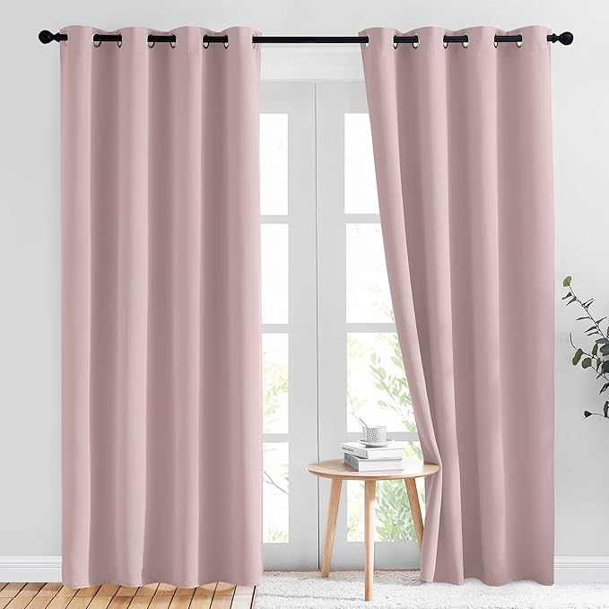 NICETOWN Light Block Window Curtains 84" Length by NICETOWN