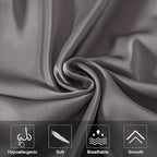 2 Pcs Mulberry Silk Pillowcase for Hair and Skin, Cooling Silk Pillow Case - Image 3