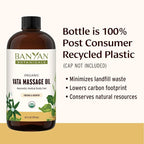Banyan Botanicals Vata Massage Oil – Organic Herbal Massage Oil - Image 3