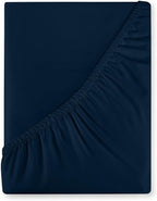 Royale Linens 400 Thread Count 100% American Grown Cotton Fitted Sheet Full Size by ROYALELINENS