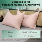 Cooling Curved Pillowcase for Side Sleeper Pillow - Image 8