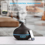 Diffusers for Essential Oils Large Room, 550ml Essential Oil Diffusers - Image 2