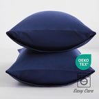 NTBAY Queen Pillow Cases Set, 2 Pack Brushed Microfiber 20x30 Inches, Stain - Image 5