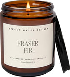 Sweet Water Decor Fraser Fir Christmas Candles by SweetWaterDecor
