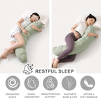 Peallow – Long Round Body Pillow - Image 5