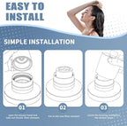 3-Pack Replacement Filter for JOLIE Shower Head, Compatible - Image 4