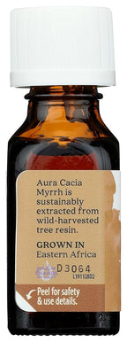 Aura Cacia 100% Pure Myrrh Essential Oil, 0.5 fl. oz, Warm Spicy Aroma - Image 6