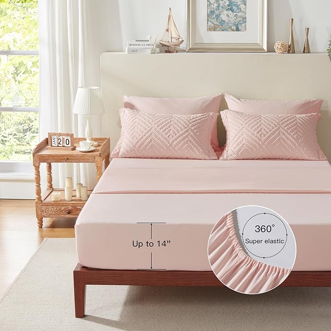 Zzlpp Full Comforter Set 7 Pieces, All Season Boho Bedding Sets - Image 6
