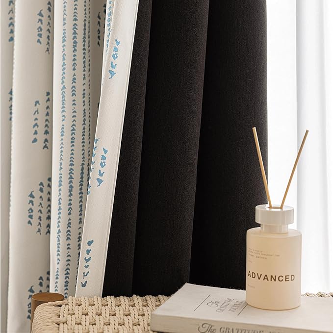 100% Boho Blackout Curtains 63 Inches Long - Image 8