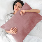 BEDELITE Flannel Pillow Cases Queen Size Set of 2, Super Soft Fleece Pillowcases - Image 5