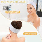 SINLAND Spa Headband for Women 3 Counts Adjustable Makeup Hair Band - Image 3