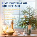 HIQILI Pine Needle Essential Oil, Strong Fresh Woody Fragrance - Image 2