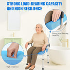 Shower Seat Cushion, Thickened Shower Chair Cushion 4D Air Fiber Material - Image 2