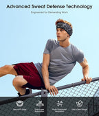 MUSICOZY Sleep Headphones Bluetooth 5.4 Headband, Wireless Earphones Music - Image 3