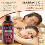 Massage Oil for Couples – Sensual and Relaxing Aromatherapy Body Oil – Romantic - Image 5