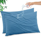 Gogreen Bamboo Rayon Waterproof Pillow Protector, Breathable Pillow Cover by GOGREEN
