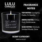 Lulu Candles | Fireside | Smells Like a Bonfire | Luxury Scented Soy Jar Candle - Image 2