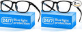 Gaoye Black Blue Light Glasses for Computer & Gaming by Gaoye