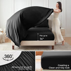 Sasttie Oversized King Comforter Set, 7 Pieces Extra Large Bed in a Bag - Image 4