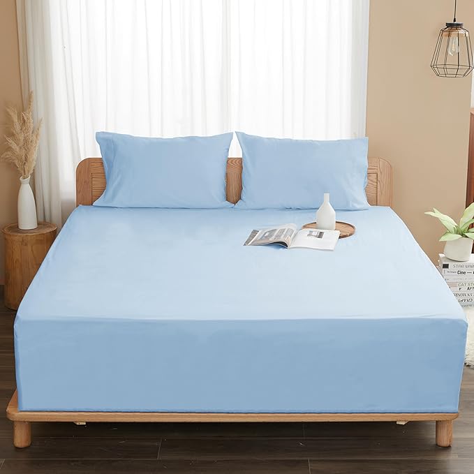 Sunflower California King Fitted Sheet, 1-Piece Extra Deep Pocket Fitted Bottom - Image 8