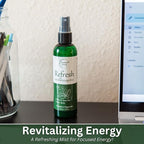 Refresh Aromatherapy Room Spray & Pillow Mist. Peppermint & Eucalyptus - Image 4