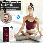 LC-dolida Sleep Headphones Bluetooth 5.4, Headband Earphones Wireless, Sleep - Image 6