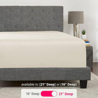 Twin XL Deep Pocket Fitted Sheet – 17” - Image 3