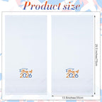 MASHAN Class of 2026 Graduation Hand Towels 3 Pack, 100% Cotton Soft Absorbent - Image 2