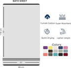 Hammam Linen Jumbo Large Bath Sheets Towels 2-Pack 35 x 70 Inches Soft and - Image 6