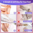5 Pack Moisturizing Foot Mask, Hydrating Foot Masks - Image 6
