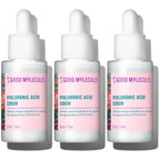 Good Molecules Hyaluronic Acid Serum Pack 3 – 30 ml Each | 1% Hyaluronic Acid by GoodMolecules