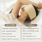 SECZIPE 100% Mulberry Silk Sleep Mask Eye Mask - Image 7