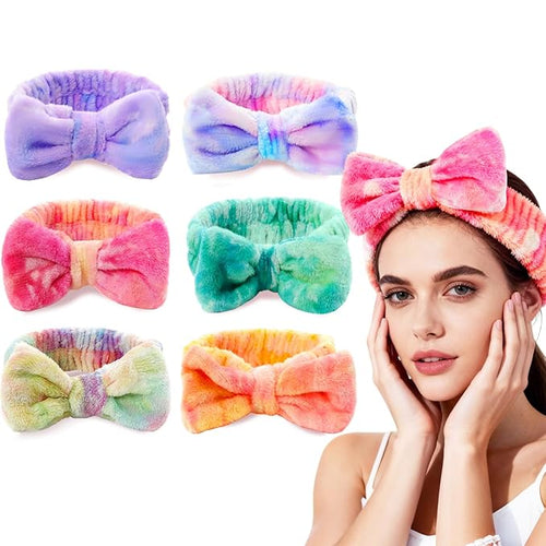 6 Pcs Spa Headband for Washing Face, Skincare Headband by ZMOIVOK