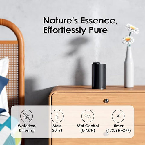 Airversa Waterless Diffuser for Essential Oil, Car Diffsuer, Battery Operated - Image 2