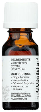 Aura Cacia 100% Pure Myrrh Essential Oil, 0.5 fl. oz, Warm Spicy Aroma - Image 7