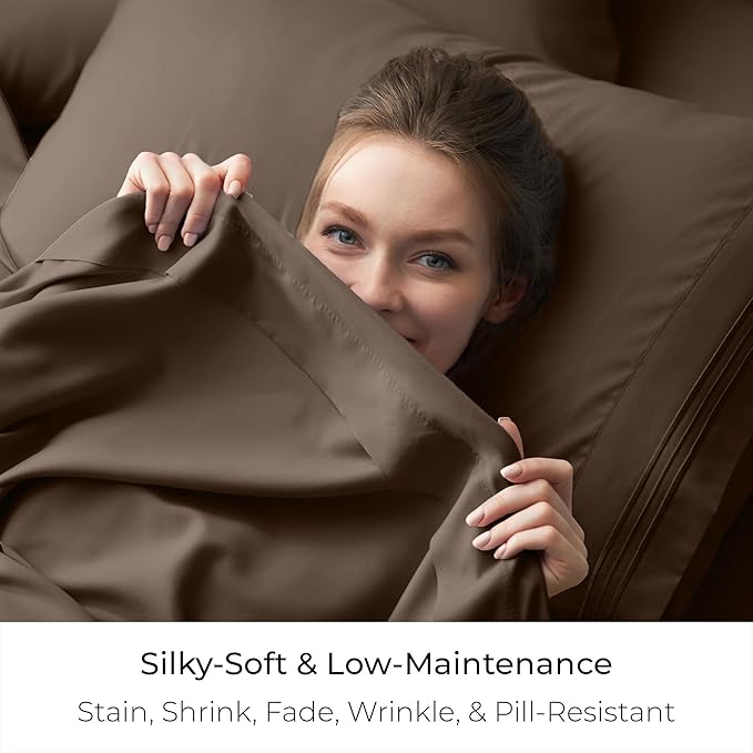 Mellanni California King Size Flat Sheet - Image 5