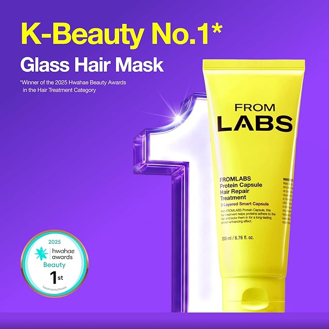 FROMLABS Hair Repair Trio – Protein Capsule Hair Repair Treatment + Intensive - Image 2