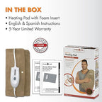Veridian Healthcare TheraCare Deluxe XL Moist or Dry Heating Pad - Image 11