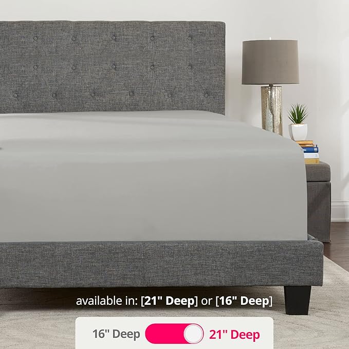 Deep Pocket Queen Fitted Sheet – 17” - Image 3