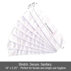 APPEARUS 480-Count Disposable Spa Headbands - Image 2