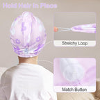 Basumee Microfiber Hair Towel Wrap - Image 3