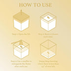 Scented Candle, 7.04 oz Citrus & Lemongrass Aromatherapy Candle, Natural Soy Wax - Image 8
