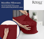Royale Linens King Pillowcase Set of 2 - Image 5
