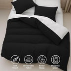 Pure Bedding Duvet Cover Queen Size - Image 4