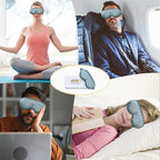ZIMASILK Adjustable 22 Momme 100% Mulberry Silk Sleep Mask, 3D Contoured Cup - Image 7