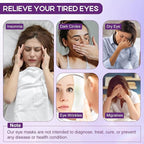 XPCARE 24 Pack Steam Eye Masks for Dry Eyes, Self Heated Steam Warm Eye Mask - Image 6