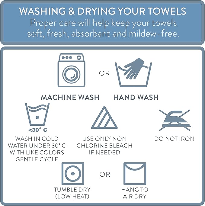 NY Loft 100% Cotton Bath Towel Set of 4 | Grey Towels | Oeko-TEX® Standard 100 - Image 9