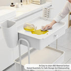 3 Tier Drawer Shelf Beauty Cart - Image 8